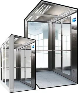 Грузовой лифт 2000 кг с автоматическими дверями