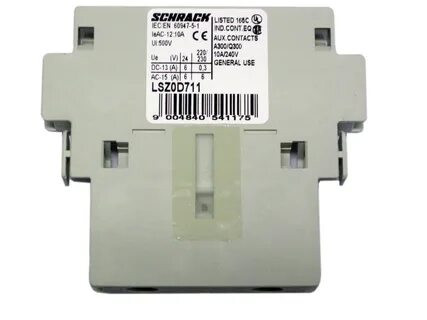 Лифтовые запчасти пускатель электромагнитный Schrack LSZ0D711(спаренный) 220В
